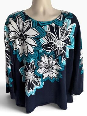 Alfred Dunner Woman 3X Scoop Neck Sweater